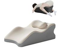 Sweet Surrender Couples Pillow, Butt Cushion Pillow for Couples Pregnancy, Memory Foam Cushion, Low-Profile Design for Bed, Sofa, or Chair Sitting Comfort (Yellow)