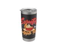 Sweet Than Apple Pie Loves Pastries Thanksgiving Apple Pie Bicchiere termico in acciaio inox doppia parete
