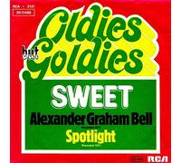 Sweet - The Sweet Alexander Graham Bell UK 45 7" single +Spotlight