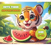Sweet Tiger: Cute and Fun Coloring Book for Kids - 50 Adorable Pages of Tigers, Jungle Friends, and Playful Adventures | Every Other Page Includes ... Educational Animal Coloring Book for Children
