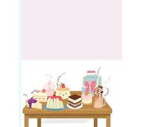 Sweet Time | Aesthetic Korean Style Composition Notebook: 110 Lined Pages | Soft Pastel Cover | 7.5 x 9.25 in | Matte Finish | Perfect for School, Journaling & Creative Writing