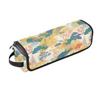 Sweet Willow Rainbow - Organizer 2 in 1 per strumenti per capelli e tappetino resistente al calore, con cerniera, grande capacità, organizer per piastre per capelli, arricciacapelli, asciugacapelli da