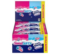 SweeTARTS Halos, caramelle, punch blu e fragole e panna, crostata e gommosa, morbida e soffice, 99,2 g (12 pezzi)