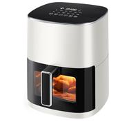 Sweetcrispy Friggitrice ad aria calda Airfryer 6L con finestra di visualizzazione, funzioni 12 in 1 e touch screen Air Fryer, cucina sana senza grassi, cestino antiaderente, cesti lavabili in
