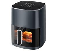 Sweetcrispy Friggitrice ad aria calda Airfryer 6L con finestra di visualizzazione, funzioni 12 in 1 e touch screen Air Fryer, cucina sana senza grassi, cestino antiaderente, cesti lavabili in