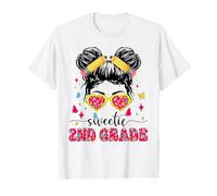 Sweetie Bun di seconda elementare First Day of School Girl Maglietta