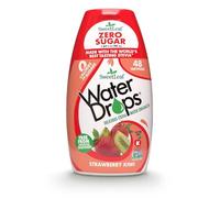 SweetLeaf - Gocce d'acqua con dolcificante Stevia, 48 porzioni (48 ml), fragola e kiwi