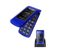 SweetLink F2 Plus Telefono Cellulare per Anziani, Flip Cellulare Anziani con Tas