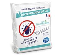 Sweetnight - Fodera integrale per materasso una piazza e mezza 120x200 cm | Anti cimice e antiacaro | Silenzioso | Chiusura a cerniera | Senza trattamento chimico | Spessore fino a 20 cm