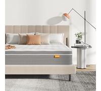 Sweetnight- Materasso Ibrido in Memory Gel e Molle, Rigidità Media Molle Insacchettate Singolarmente 140x190 Altezza 20cm, Alta Resilienza Traspirant Materasso, Certificato Oeko-Tex