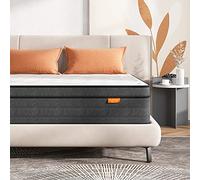 Sweetnight- Materasso Rigidità Media, Molle Insacchettate Singolarmente e Elasticizzato a Punti, Memory Foam Transpirante, Spedito Sottovuoto Arrotolato, Certificato Oeko-Tex (90x190x30cm)