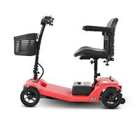 Sweetrich S2 Scooter elettrico 250W 24V 12Ah 7.5x2.0 pollici Pneumatici Scooter per mobilità per anziani con sedia girevole 6 km/h 15-20KM Rang