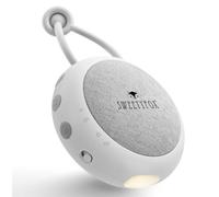 Sweety Fox Macchina Rumore Bianco, Ninna Nanna per Bambini, USB-C, Bianco | 16 suoni rilassanti · 125 g ultraleggera · Autonomia 30h · Timer intelligente