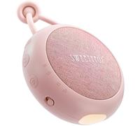 Sweety Fox Rumori Bianchi per Neonato - Rosa - Ninna Nanna per Bambini, Luce Notturna e Suoni Bianchi per Neonati, 15 Suoni, Ricaricabile USB