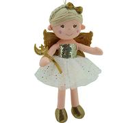 Sweety Toys 11742 - Bambola di peluche con fatina principessa, 30 cm, colore: Oro