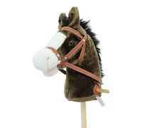 Sweety Toys- Cavallo a Spina, Colore Marrone Cioccolato, 5055
