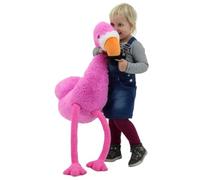 Sweety Toys- Plüsch 10974 Flamingo Rosa Peluche 100 cm, Colore