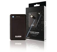 Sweex Powerbank con cavo Micro USB integrato, 2,500 mAh ultrasottile, sw250 0pb001u
