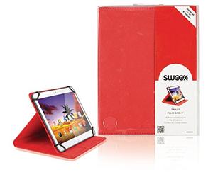 Sweex sa322 V2 Tablet Folio Case fino a 20,3 cm (8 pollici), colore: rosso