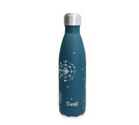 S'well Borraccia in acciaio inox, 481,9 ml, verde celeste triplo strato, isolato sottovuoto mantiene le bevande fredde per 36 ore e calde per 18 persone, perfette per chi viaggia