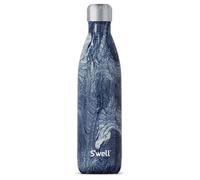 S'well Stainless Steel Reusable Water Bottle, 750ml, Azurite Marble, Triple-Insulated and Leak-Proof Drinking Bottle for Hot and Cold Beverages up to 48h Cold/24h Hot