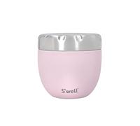 S'well Eats - Ciotola per alimenti 2 in 1 con coperchio a vite, 636 ml, topazio rosa, triplo isolamento e a prova di perdite, per mangiare in movimento fino a 11 ore freddo/7 ore caldo