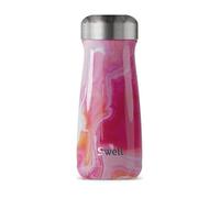 S'well Traveler Drinks Bottle, Rose Agate, 470Ml, Bottiglia da Viaggio Isolata Sottovuoto per Mantenere le Bevande Fredde e Calde, Borraccia in Acciaio Inox Senza Bpa