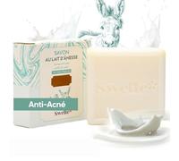 SWELLE Sapone al latte d'asino, 100 g, 1 pezzo, sapone per le mani, sapone per il viso, per tutti i tipi di pelle, sapone per uomini e donne, può essere utilizzato come sapone per latte di capra