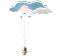 SWEMOPP Camera Dei Bambini Astronauta Lampada Da Soffitto A LED Nuvola Palloncino Lampada Da Soffitto Per Bambini Dimmerabile Nursery Montaggio Ad Incasso Plafoniere Per Camera Da Letto Camera Dei Bam