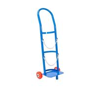 SWENEEN Carrello Porta Bombole di Ossigeno, Supporto Leggero per Bombole di Gas, Ideale per Ospedali, Officine E Laboratori, Organizer per Singola Bombola di Co2, 95 Cm, Blu - 95,Blue-95cm/37.4in