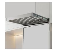 SWENEEN Cassetto Estraibile per Pantaloni, Asta Appendiabiti Regolabile E Mobile E Sistema di Azionamento Silenzioso per Pantaloni Nascosti, Guida Scorrevole per Riporre Gli Indu,Color 2-58x66-71cm