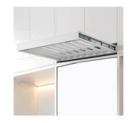 SWENEEN Cassetto Estraibile per Pantaloni, Asta Appendiabiti Regolabile E Mobile E Sistema di Azionamento Silenzioso per Pantaloni Nascosti, Guida Scorrevole per Riporre Gli Indu,Color 1-48x56-61cm