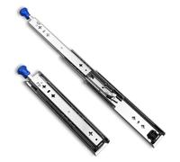 SWENEEN Guide per Cassetti Robuste da 35 Cm con Bloccaggio, Estrazione Totale, Scorrimento Fluido, Struttura in Acciaio con Ammortizzatore per Soluzioni di Stoccaggio in Cucina,Lockable-40 cm