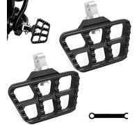 SWESGI Pedane in alluminio per Harley Davidson, per passeggeri e motociclisti, pedane autostradali compatibili con Touring Dyna Sportster Softail
