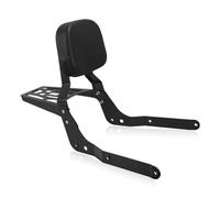 SWESGI Schienale e portapacchi per moto Sissybar per Honda Shadow Aero VT750C 2004-2023 (nero) SW-JP-750