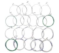 SWETRACE 21 pezzi Corde per Guzheng in Filo d Acciaio e Nylon Trasparente Professionale Resistente e Facile da Sostituire Tono Chiaro e Suono Potente per Musicisti Esperti e Principianti