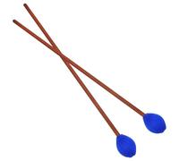 SWETRACE Battenti Percussioni per Tongue Drum e Marimba in Acero e Lana Blu, Set 2 Pezzi Sicuri e Pratici per Strumenti Musicali a Percussione Colore Casuale
