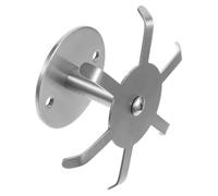 SWETRACE Gancio per Mobile in Acciaio Inox 304 Girevole a 360°, Appendi Utensili da Cucina Multifunzione Sei Artigli, Salvaspazio per Organizzazione Cucina Sottopensile