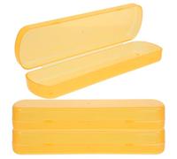 SWETRACE Set 3 Pezzi Astucci Porta Spazzolino da Denti da Viaggio in Pp Buona Tenuta e Design Unico per Viaggi e Uso Quotidiano in Bagno