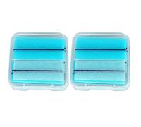 SWETRACE Strisce Adesive per Ciglia Finte Autoadesive, Colla per Ciglia senza Solventi, Set da 2 Scatole da 10 Pezzi, Adesivo Trasparente per Applicazione Rapida e Durata Giornaliera,