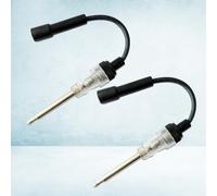 SWETRACE Tester di Scintilla di Accensione Auto 2 Pezzi, Strumento Diagnostico per Test Bobina e Candele, Rilevatore Scintille Motore per Riparazioni Fai-da-te