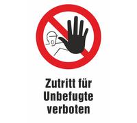 SWEYTEC Cartelli di divieto - accesso vietato alle persone non autorizzate