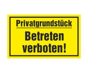 SWEYTEC Cartello - Proprietà privata, vietato l'ingresso!