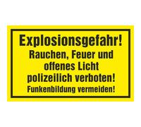 SWEYTEC Segnale di avvertimento - Pericolo di esplosione!