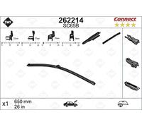 SWF-262214-Spazzola tergi | Compatibile con: CHEVROLET VOLT, CITROËN C4 II, C4 II Kasten/Schrägheck, DS5, XSARA PICASSO, DS 4 / 4 CROSSBACK, 5