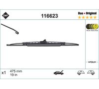 SWF Original Spoiler Tergicristalli per VW Polo Hatchback (6N1) 475mm
