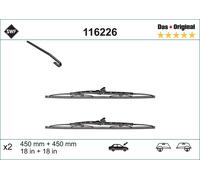 SWF Original Tergicristalli per VW TRANSPORTER III Bus GOLF II (19E, 1G1)