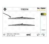 SWF Spazzola Anteriore Per Renault Clio II BB CB VW Transporter IV Bus 70XB