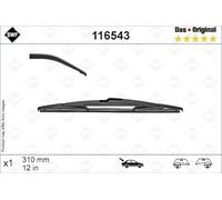 SWF Spazzola tergicristallo posteriore 116543 Posteriore per HYUNDAI i30 (FD)
