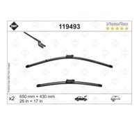 SWF Spazzola Tergicristallo Frontale Adatto A per Peugeot 508 Sw II F4 FC FJ DS